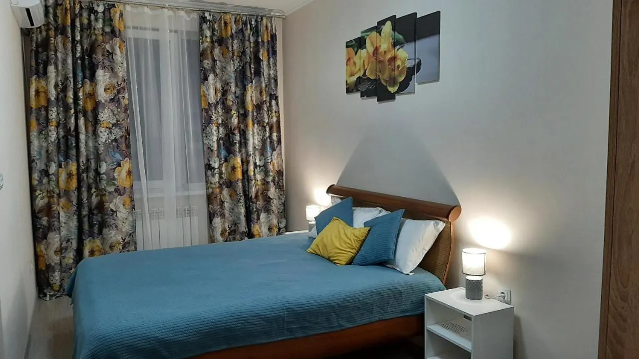 Apartment Уютная Евродвушка В Центре, Жк Атлант Almaty