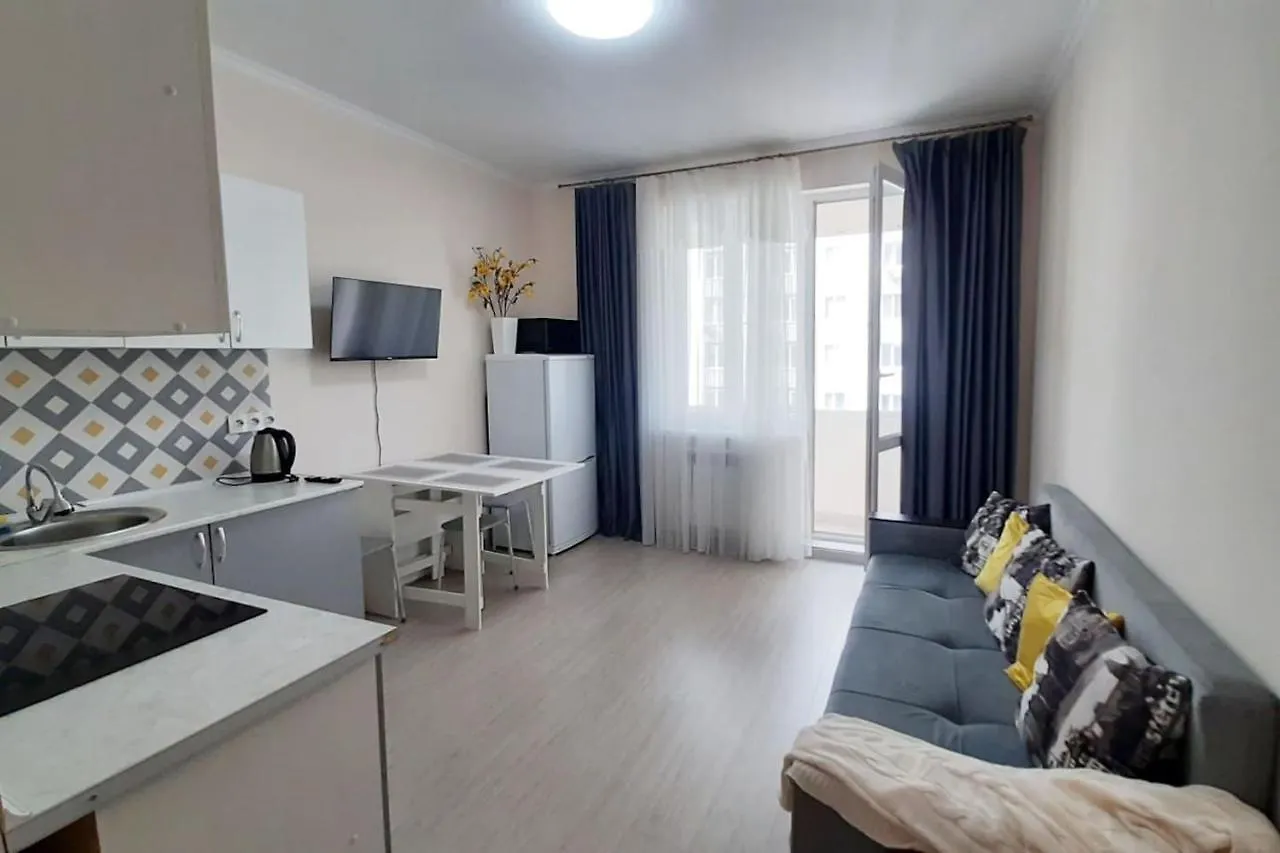 Apartment Уютная Евродвушка В Центре, Жк Атлант Almaty